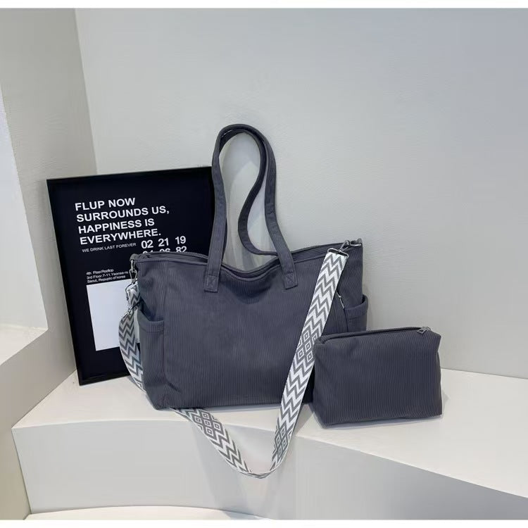 Commuter versatile retro simple single room crossbody bag E859