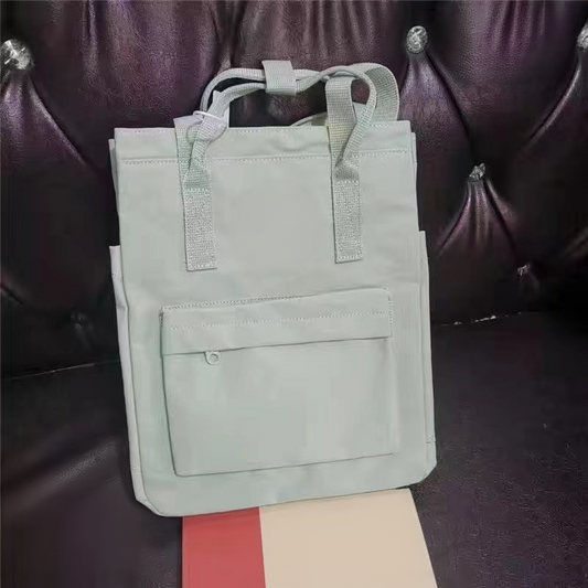 Handheld backpack with double shoulder capacity E1412