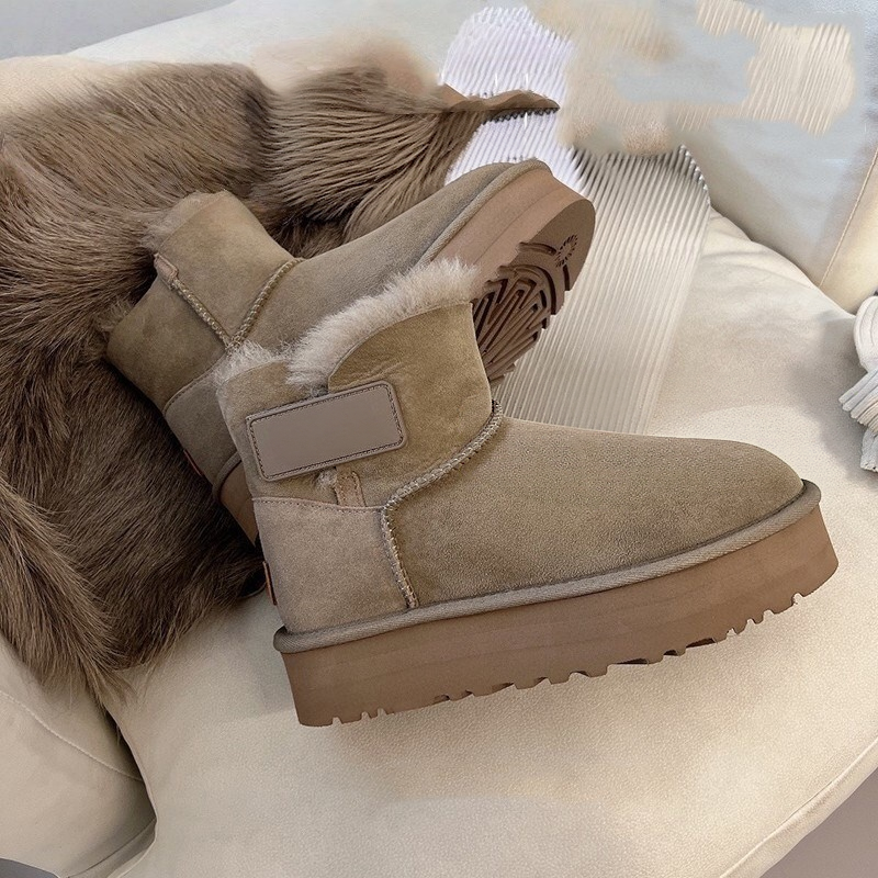 Plush popular warm cotton boots   E339