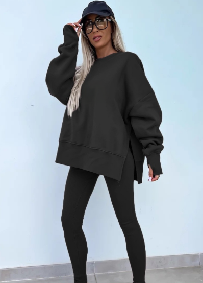 Tight pants casual hoodie two-piece set  E1448