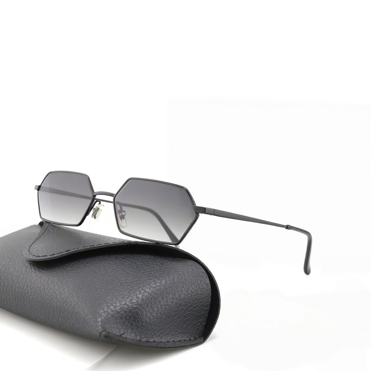 Retro Box Sunglasses Trendy Versatile E1334