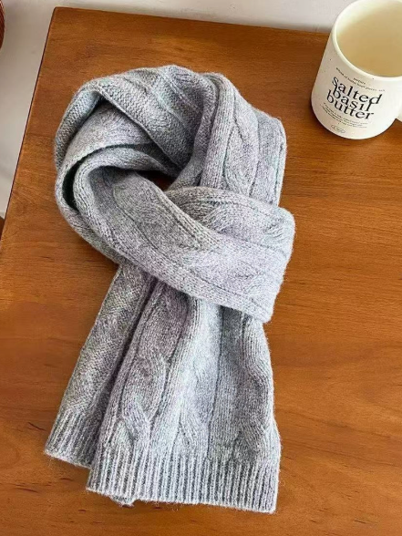 Popular  Warm knitted scarf    E890