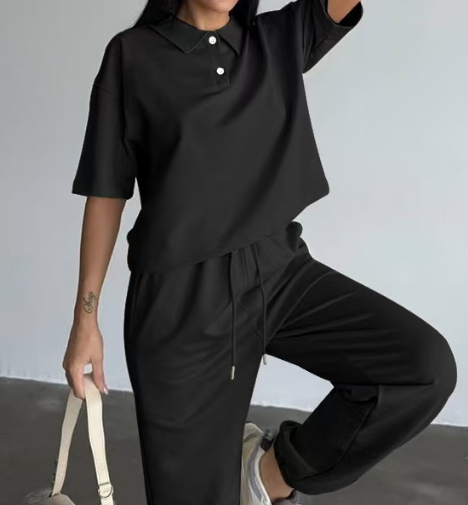 Sports and leisure outdoor square half cardigan set E1144