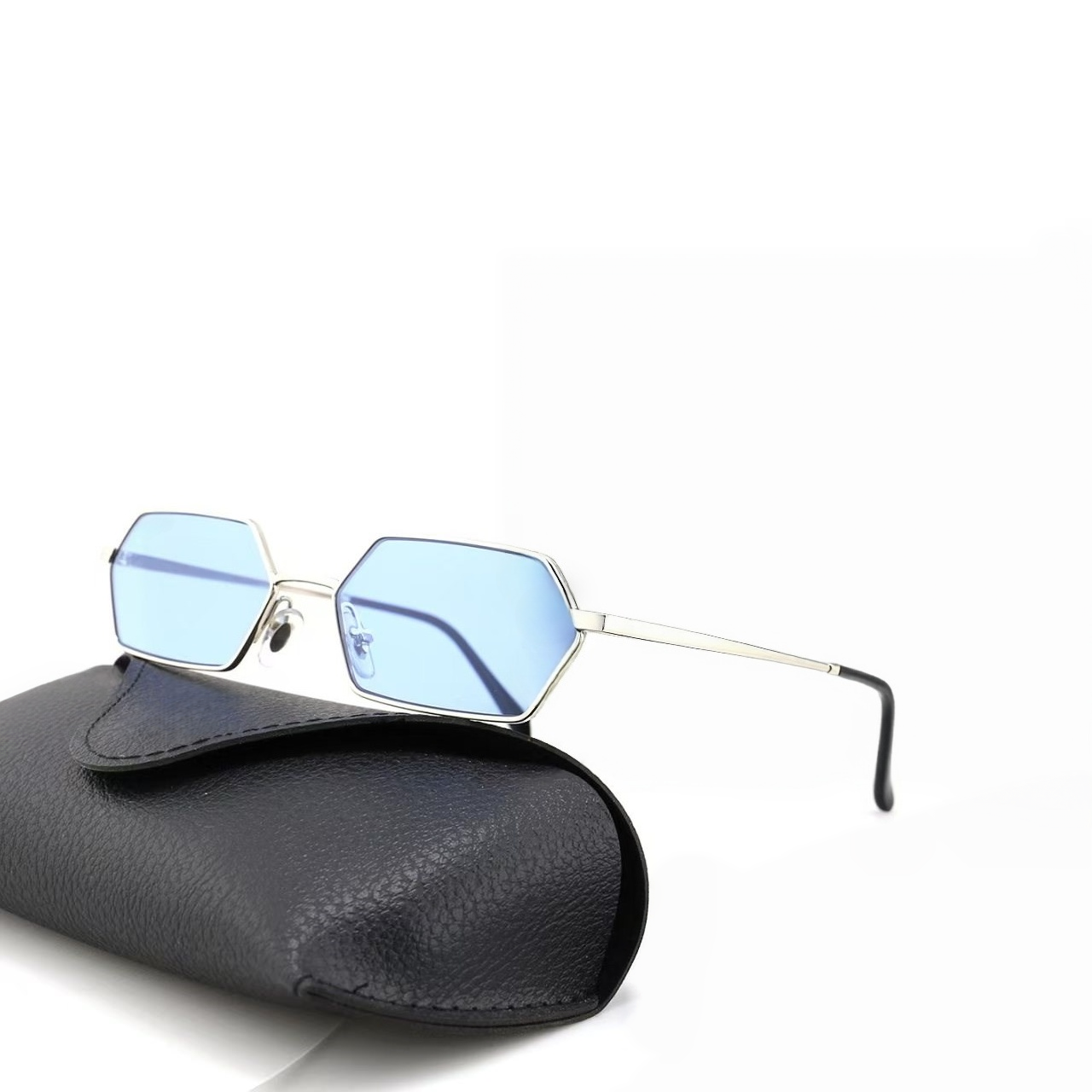 Retro Box Sunglasses Trendy Versatile E1334