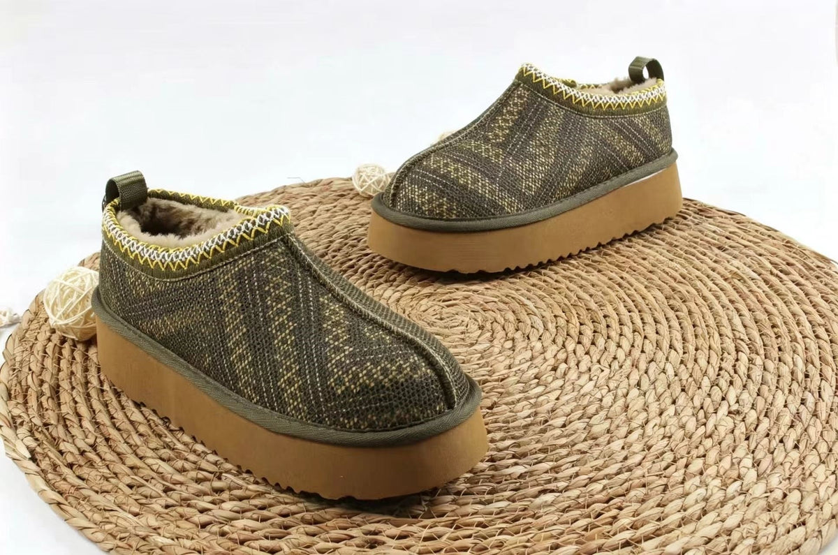 Thick soled popular cotton shoes  E5247