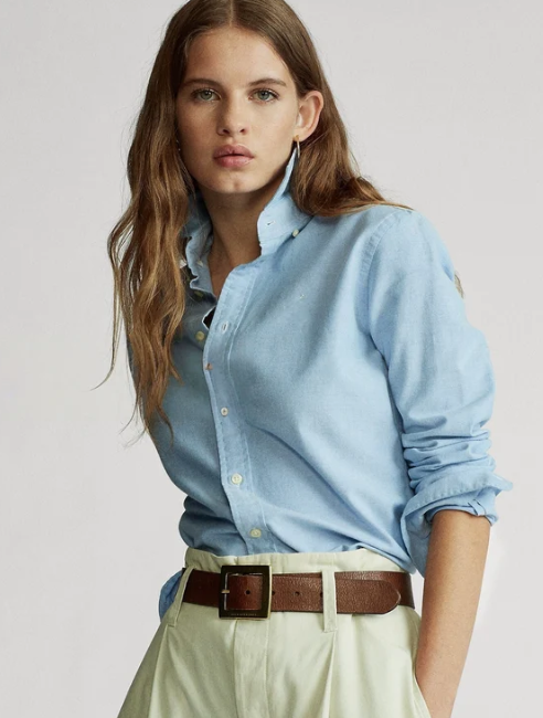 Women's casual long sleeved shirt  E475