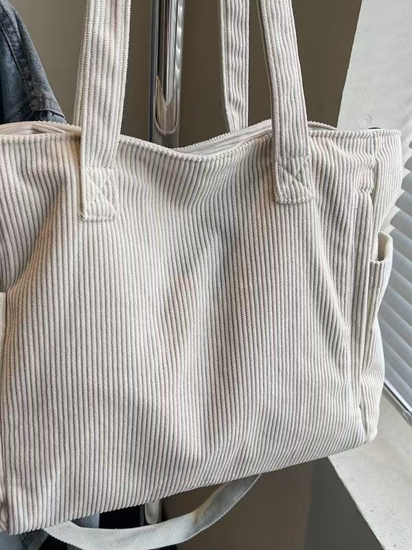 Handheld single shoulder solid color large capacity bag  E756