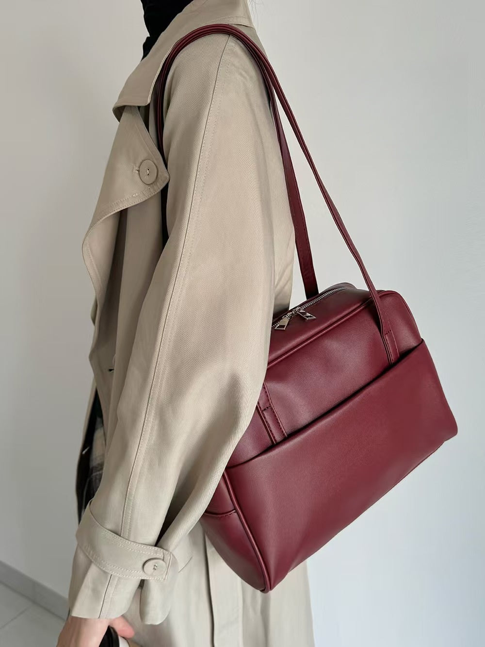One shoulder women's retro underarm bag versatile  E173