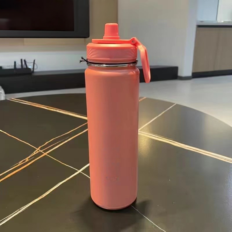 Sports water bottle, outdoor travel thermos cup  E1302