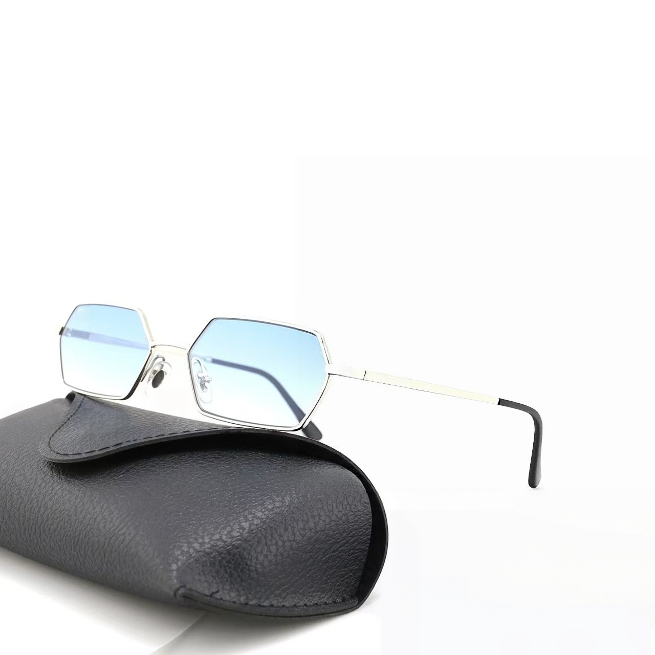 Retro Box Sunglasses Trendy Versatile E1334
