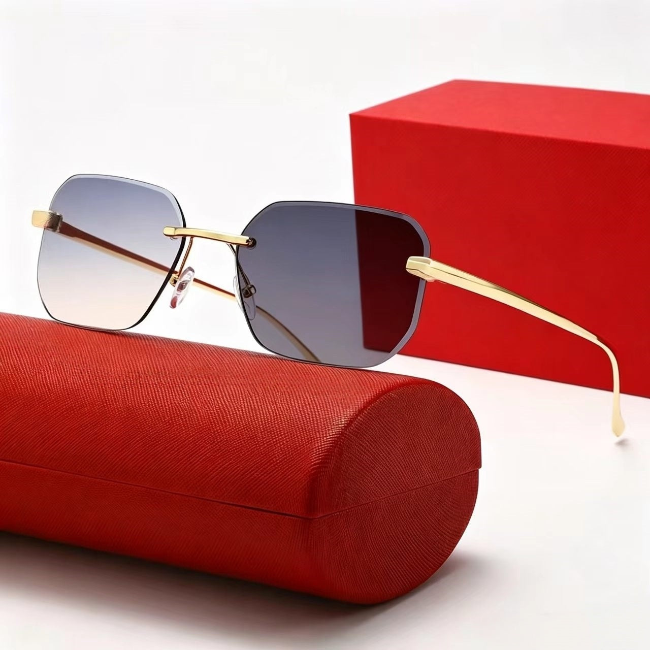 Gradient blackout sunglasses versatile  E1372