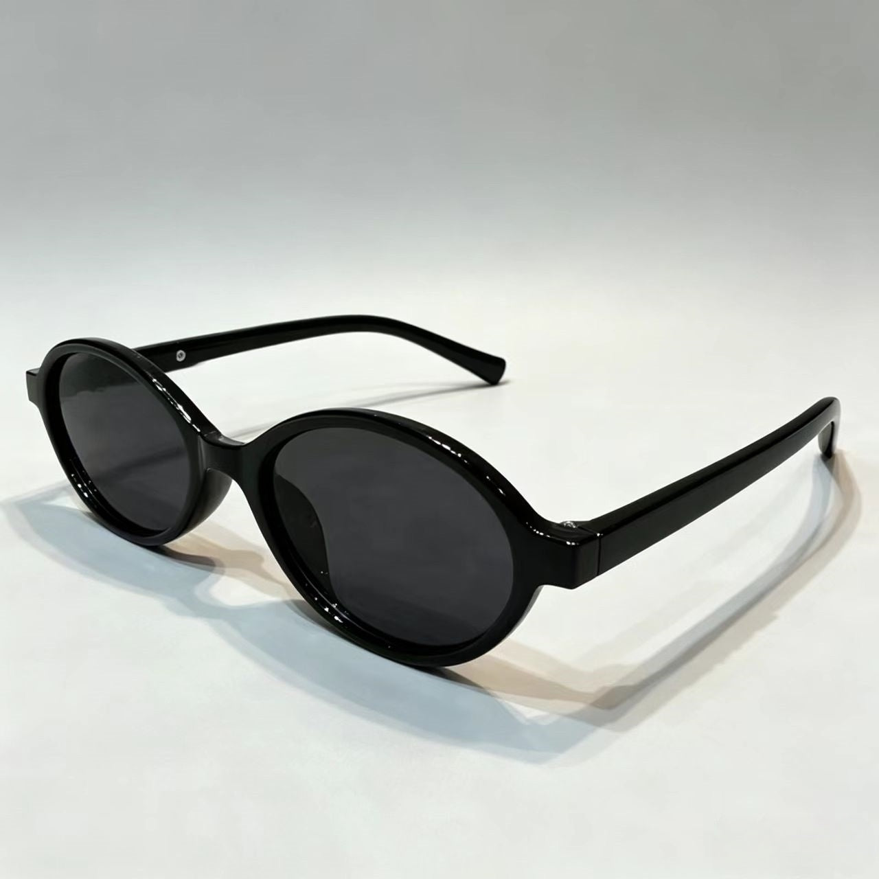 Round frame casual versatile glasses E1319