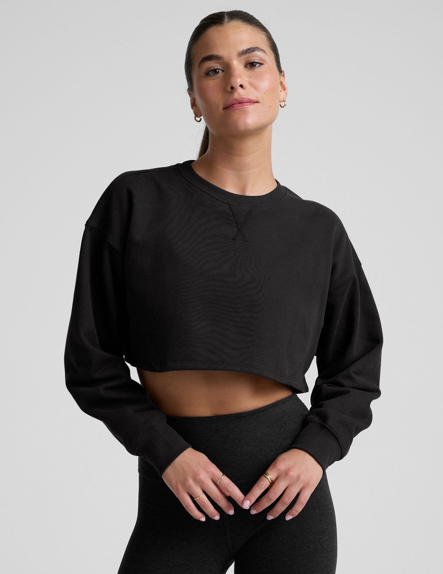 LuxeFleece™ Cropped Sweatshirt