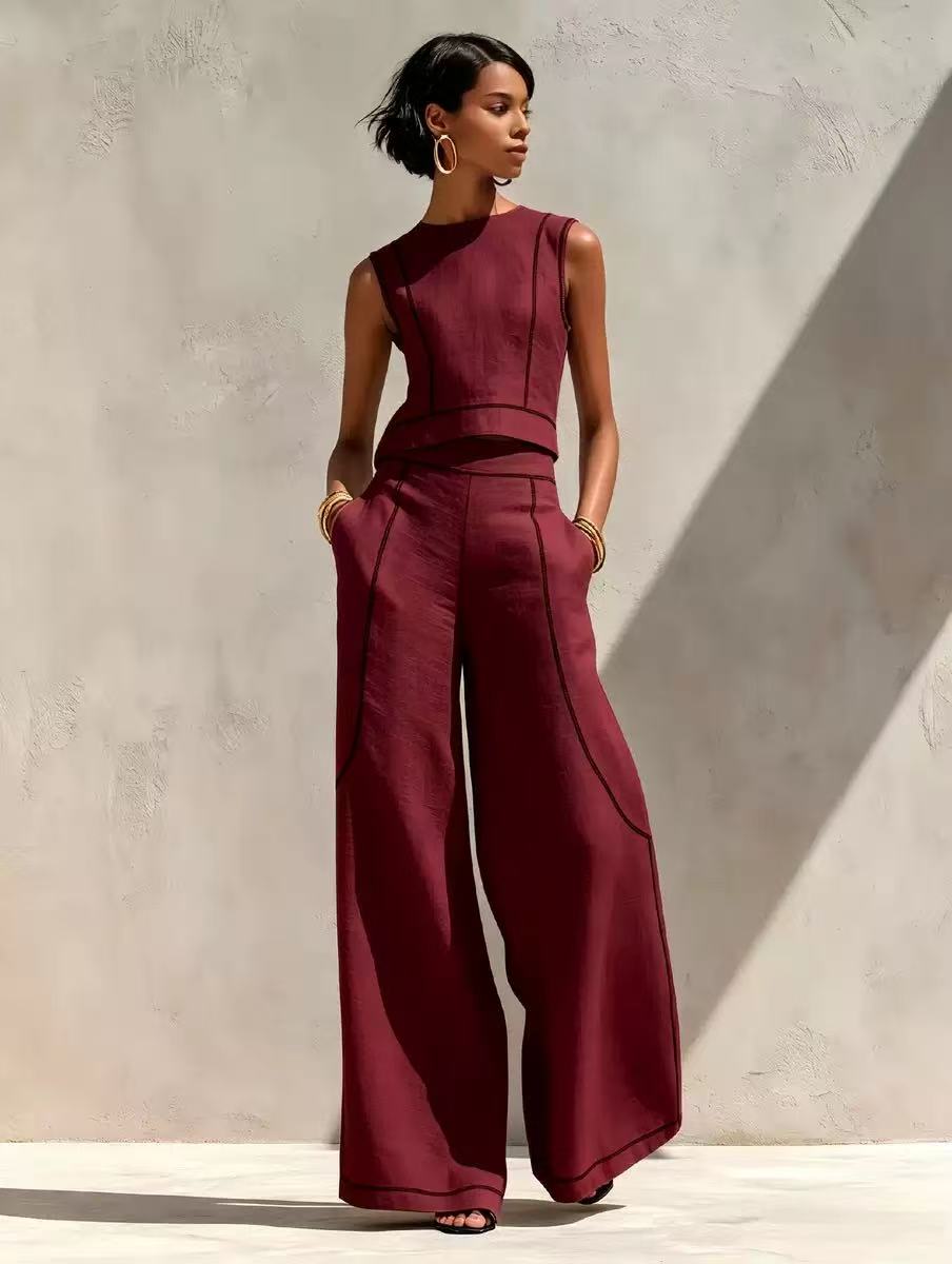 Popular casual short sleeved set   E1433