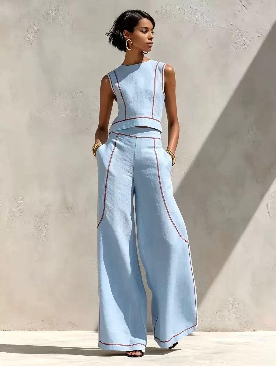 Popular casual short sleeved set   E1433