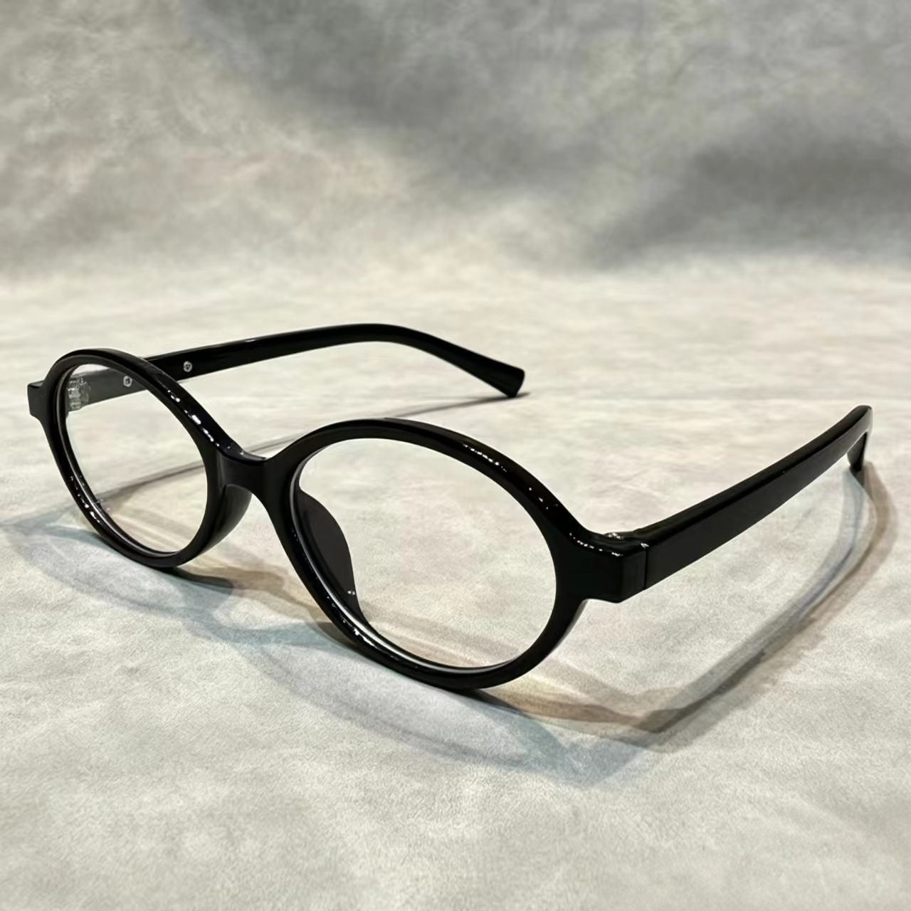 Round frame casual versatile glasses E1319