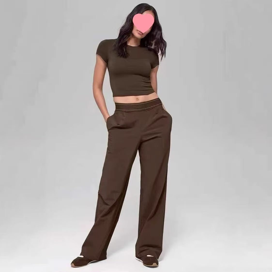 Spring and Autumn Leisure Sports Straight Leg Casual Pants  E1046