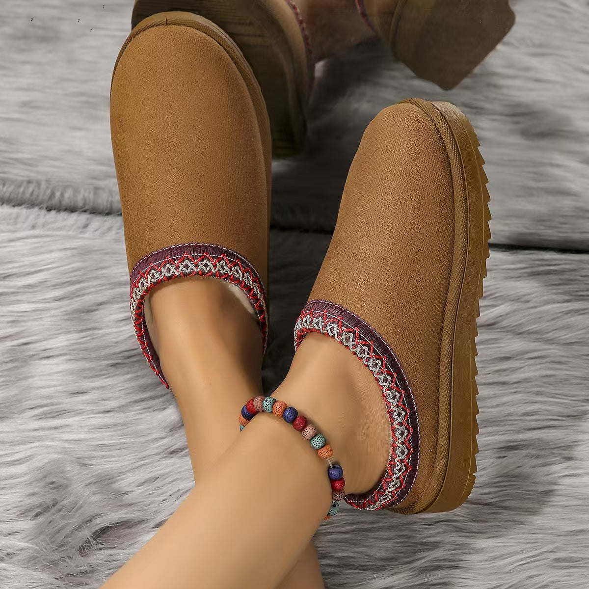 Classic Thick Half Top Shoes   E112