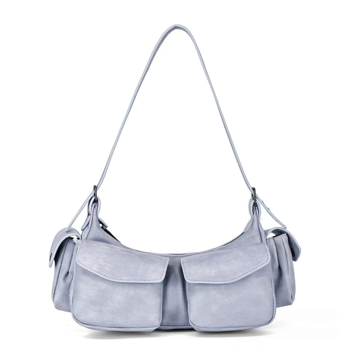 Single shoulder diagonal cross armpit bag  E1411